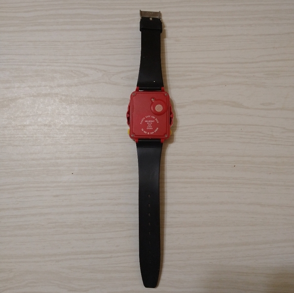 Vintage 1994 Saban Power Rangers Red Ranger Jason Game Watch Nelsonic - Picture 4 of 4